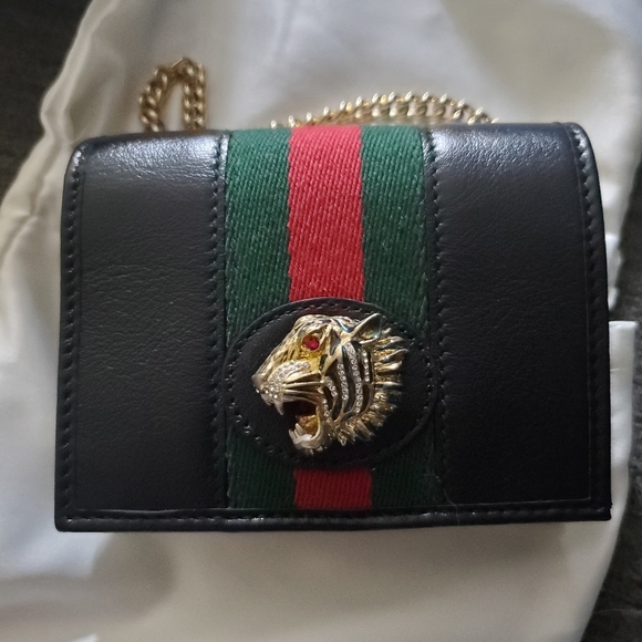 gucci rajah card case